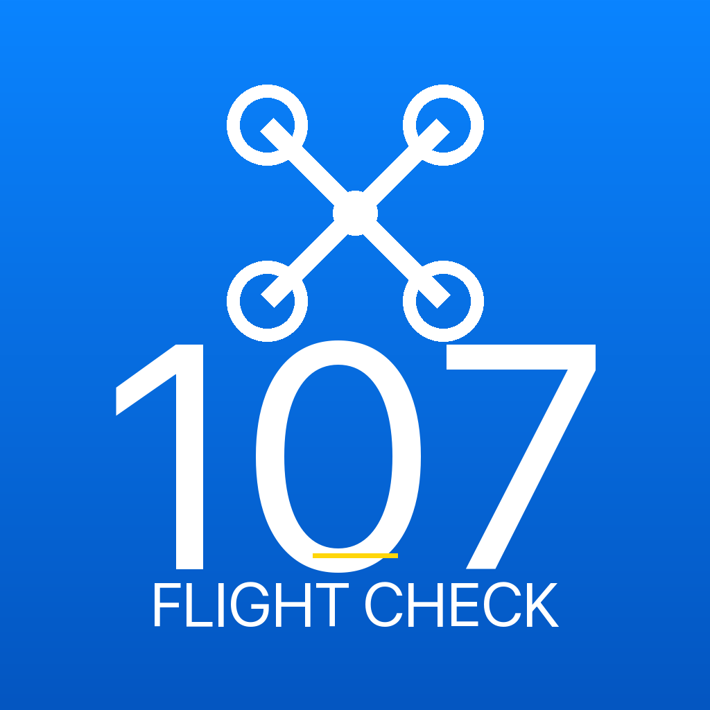 Part 107 Flight Check icon